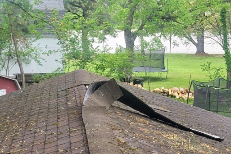 Nails too short to secure ridge cap